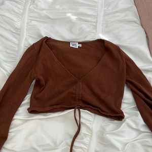 princess polly brown long sleeve